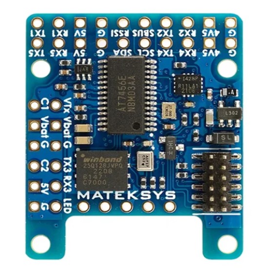 Wholesale MATEK F405-WMN F405 Flight Controller STM32F405RGT6 W/ Baro OSD Blackbox 132A Current 2-6S for Fixed Wing Drone